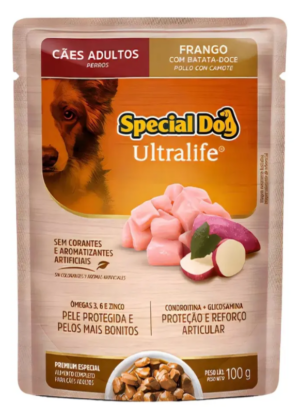 Special Dog Sachê – Adulto – Porte pequeno – Premium Especial – Frango (Caixa com 12 unid. de 100g)