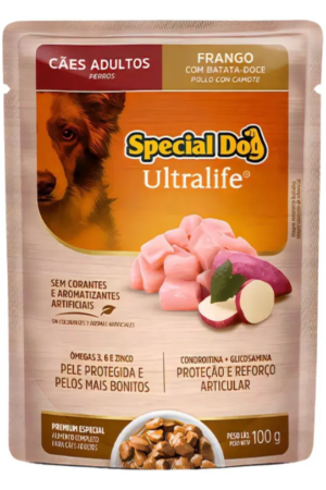 Special Dog Sachê – Adulto – Porte pequeno – Premium Especial – Frango (Caixa com 12 unid. de 100g)