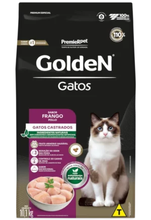 Golden Fórmula - Gato Adulto Castrado - Premium Especial - Frango (10,1kg)