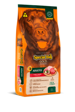 Special Dog Gold Performance - Cão - Adulto - Porte médio e grande - Premium Especial - Carne e frango (15kg)