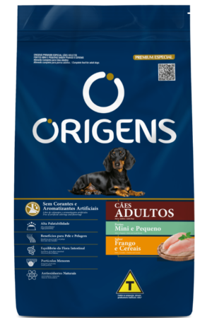 Origens - Cão - Adulto - Porte mini e pequeno - Premium Especial - Frango e cereais (10,1kg)