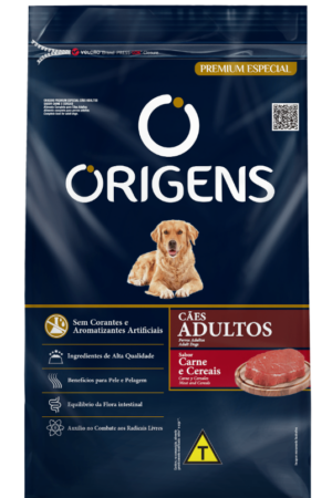 Origens - Cão - Adulto - Premium Especial - Carne e cereais (15kg)