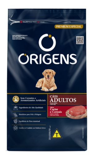 Origens - Cão - Adulto - Premium Especial - Carne e cereais (15kg)