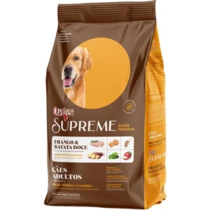 Quatree Supreme Adulto Raça Média e Grande – Cão – Super Premium – Frango e Batata-Doce (15kg)
