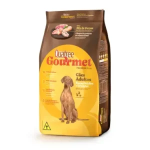 Quatree Gourmet - Cão Adulto - Raça média e grande - Premium (15kg)