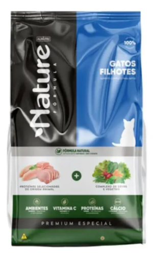 Nature Fórmula – Gato - Filhote – Premium Especial (10,1kg: 10 pacotes de 1kg)