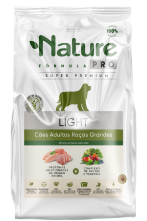 Nature Fórmula Pró Light - Cão - Adulto - Porte pequeno e médio - Super Premium (12kg)