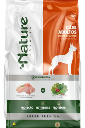 Nature Fórmula – Cão – Adulto – Porte grande – Super Premium (15kg)