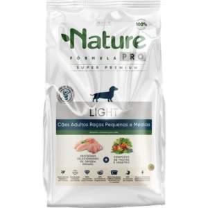 Nature Fórmula Pró Light - Cão - Adulto - Porte pequeno e médio - Super Premium (12kg)