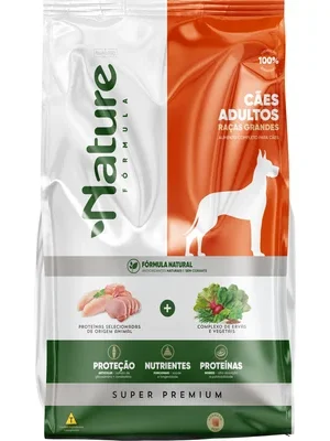 Nature Fórmula – Cão – Adulto – Porte grande – Super Premium (15kg)