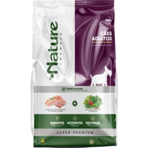 Nature Fórmula – Cão – Adulto – Porte pequeno e médio – Super Premium (15kg)