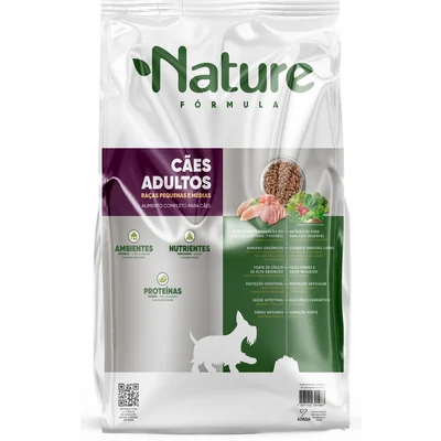 Nature Fórmula – Cão – Adulto – Porte pequeno e médio – Super Premium (15kg) - Imagem 2