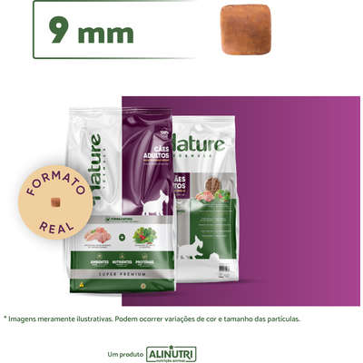 Nature Fórmula – Cão – Adulto – Porte pequeno e médio – Super Premium (15kg) - Imagem 6