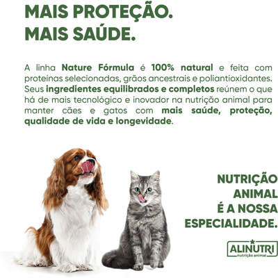Nature Fórmula – Cão – Adulto – Porte pequeno e médio – Super Premium (15kg) - Imagem 7