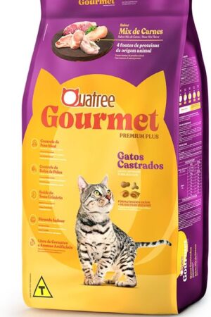 Quatree Gourmet – Gato Castrado – Premium – Mix de carnes (10,1kg)