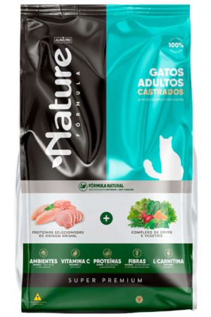 Nature Fórmula – Gato – Adulto – Super Premium (10,1kg: 10 pacotes de 1kg)