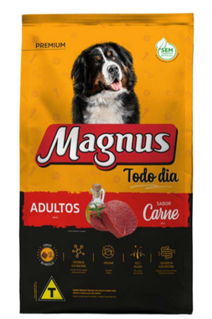 Magnus Todo Dia - Cão - Adulto - Premium - Carne (15kg)