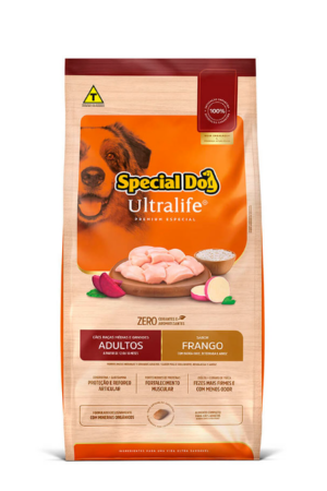 Special Dog Ultralife – Cão – Adulto – Porte médio e grande – Premium Especial – Frango (15kg)