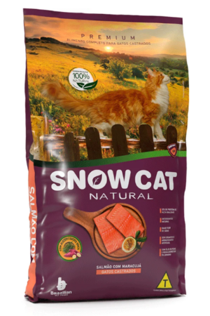 Snow Cat – Gato – Adulto – Premium – Salmão e maracujá (10,1kg)