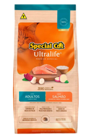 Special Cat Ultralife – Gato – Adulto – Premium Especial – Salmão (10,1kg)
