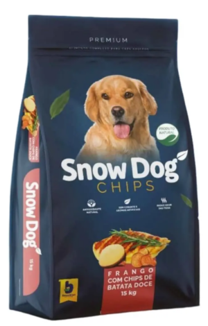 Snow Dog - Cão - Adulto - Premium - Frango com chips de batata-doce (15kg)