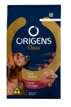 Origens Class – Cão – Adulto – Premium Especial – Carne e Frango (15kg)