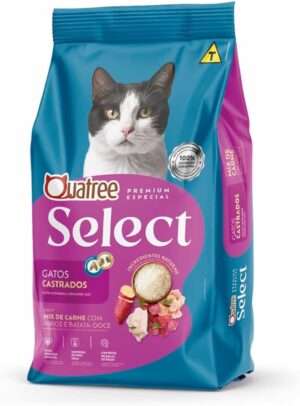 Quatree Select – Gato Castrado – Premium Especial – Mix de carnes (10,1kg)