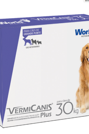Vermifugo Vermicanis 2,4G 30Kg World Pet