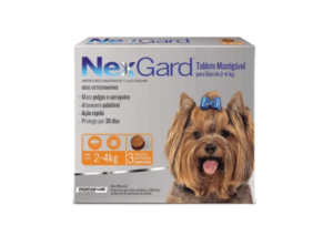 Nexgard P 0,5g Caes de 02 a 04Kg( 1 Comprimido)