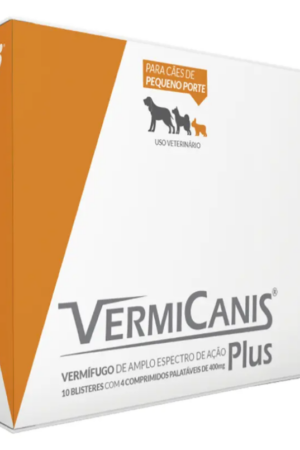Vermífugo Vermicanis 400mg 5Kg World Pet