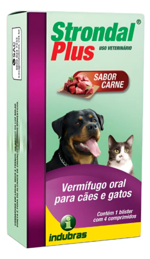 Vermífugo Strondal Plus Comp. Indubras