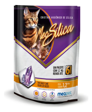 Areia Higiênica Sílica MEC Cristal - 1,2Kg