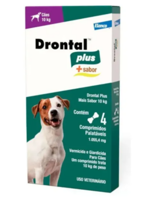Drontal Tasty Tabl- Dog 10Kg -2 comprimidos
