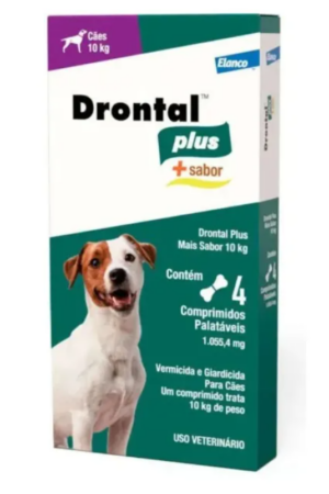 Drontal Tasty Tabl- Dog 10Kg -2 comprimidos