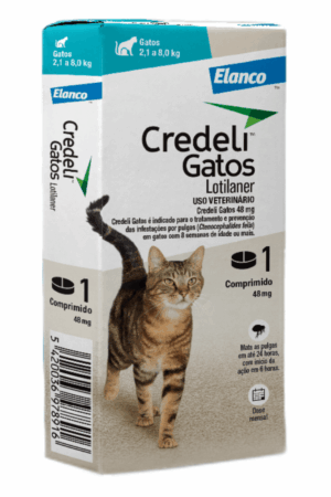 Credeli Tab Gato-1 Dose - 48mg (2,1 A 8,0kG)
