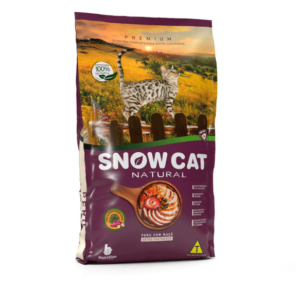 Snow Cat Natural - Gato Castrado - Peru com Maça (20kg)