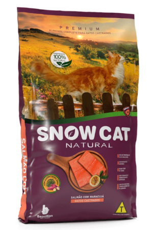 Snow Cat - Salmão com Maracujá (20Kg)