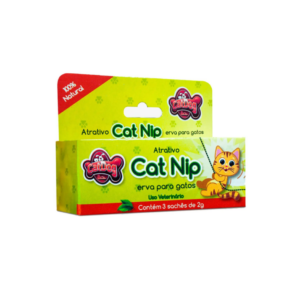 Cat Nip - Caixinha 6g (3 sachês de 2g)