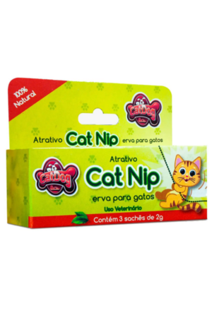 Cat Nip - Caixinha 6g (3 sachês de 2g)
