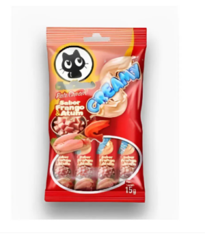 Petisco de Gato - Gatex Chups - Frango c/ Atum 4x15g