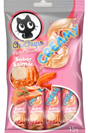 Petisco de Gato - Gatex Chups - Salmão 4x15g