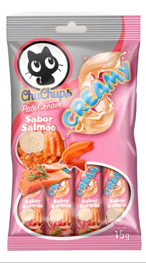 Petisco de Gato - Gatex Chups - Salmão 4x15g