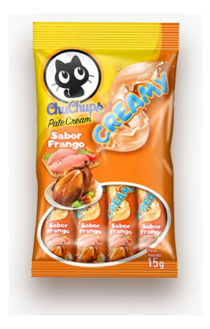 Petisco de Gato - Gatex Chups - Frango 4x15g