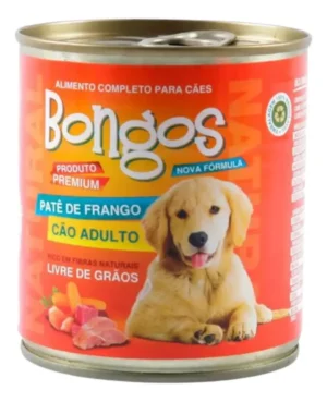 Patê Enlatado Cão Adulto Bongos - Frango 280g