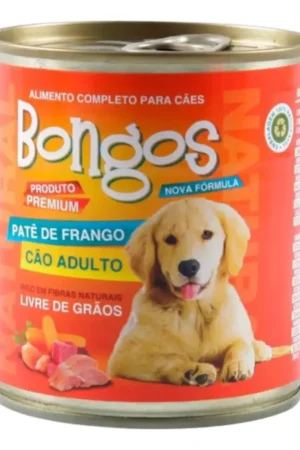 Patê Enlatado Cão Adulto Bongos - Frango 280g