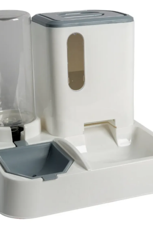 Comedouro e Bebedouro - Premium Branco