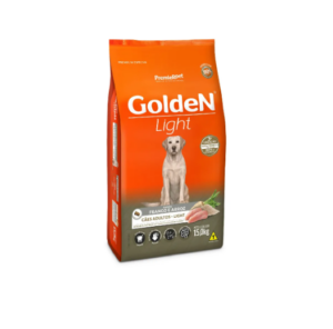 Golden Fórmula Light - Cão Adulto - Raça Média e Grande - Premium Especial - Frango e arroz (15kg)