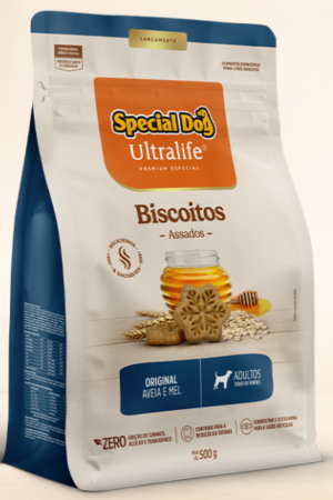 Special Dog - Ultralife - Biscoito - Cão - Adulto - Original (500g)