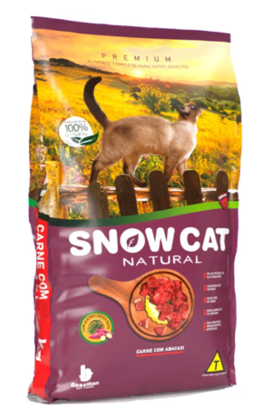 Snow Cat - Gato - Adulto- Premium - Carne com Abacaxi (20Kg)