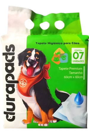 Tapete Higiênico Durapads - 80x60cm - 7 unidades